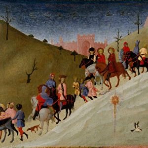 The Journey of the Magi, ca. 1433-35. Creator: Sassetta