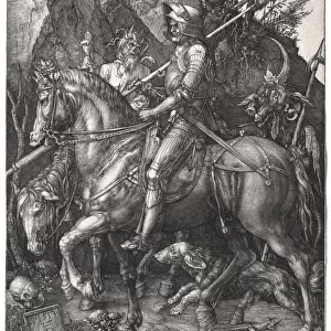 Knight, Death, and the Devil, 1513. Creator: Albrecht Dürer (German, 1471-1528)