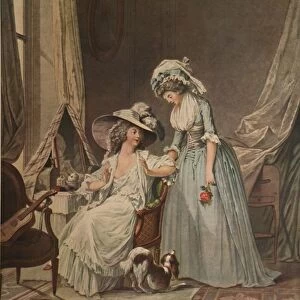 L Aveu Difficile, (Difficult Confession), 1787, (1913). Artist: Jean Francois Janinet