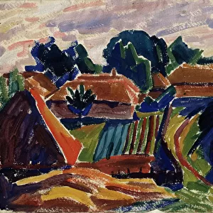Landscape, 1908-1912. Artist: Javlensky, Alexei, von (1864-1941)