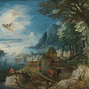 Landscape with the Fall of Icarus. Creator: Joos de Momper, the younger