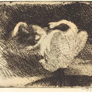 Leda Sleeping (Ledas endort), 1913. Creator: Paul Albert Besnard