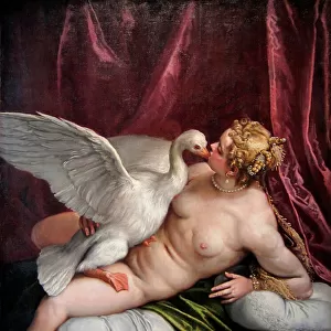Leda and the Swan, 1585. Artist: Veronese, Paolo (1528-1588)