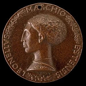 Leonello d Este, 1407-1450, Marquess of Ferrara 1441 [obverse], c. 1443