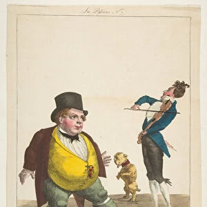 Lord-tolan prenant sa lecon de dance, La Passions, No. 7, 19th century