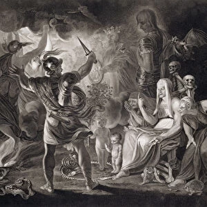Macbeth, the three witches and Hecate, 1805. Artist: John Boydell
