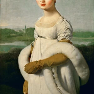 Mademoiselle Caroline Riviere. Artist: Ingres, Jean Auguste Dominique (1780-1867)