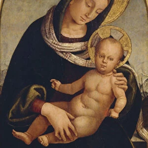 Madonna with Child, ca 1510-1515. Creator: Signorelli, Luca (ca 1441-1523)