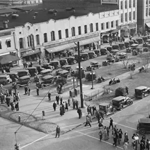 Main street, Macon, Georgia, 1936. Creator: Walker Evans