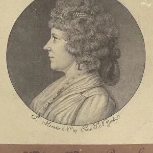 Margaret Marshall Armstrong, 1797. Creator: Charles Balthazar Julien Fé