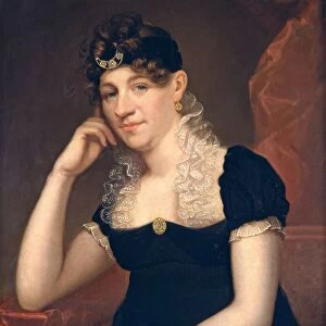 Maria Gansevoort Melvill (Mrs. Allan Melvill), c. 1815. Creator: Ezra Ames