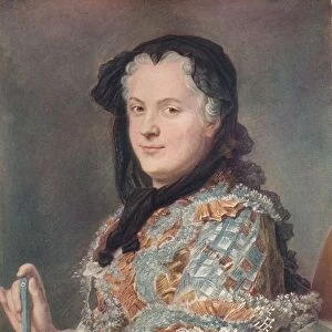 Marie Leczinska, c1748. Artist: Maurice-Quentin de La Tour