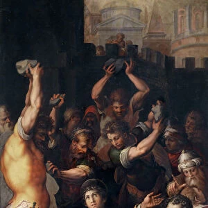 The Martyrdom of Saint Stephen, 1571. Creator: Vasari, Giorgio (1511-1574)