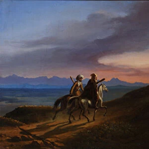 Memory of Caucasus, 1838. Artist: Lermontov, Mikhail Yuryevich (1814-1841)