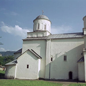 Mileseva Monastery, near Prijepolje, south-west Serbia