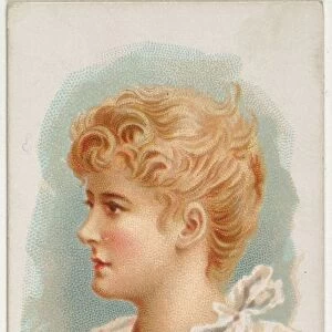 Miss Ellen Terry, from Worlds Beauties, Series 1 (N26) for Allen & Ginter Cigarettes
