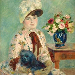 Mlle Charlotte Berthier, 1883. Creator: Pierre-Auguste Renoir