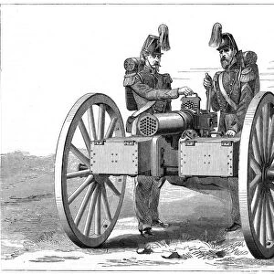 Montigny mitrailleuse, 1870