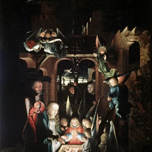 The Nativity of Christ (The Holy Night), early 16th century Artist: Jan Joest