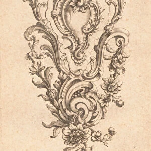 Nouveaux Ornemans D Arquebuseries, ca. 1750-55. Creator: Gilles Demarteau