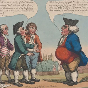 Odd Fellows from Downing Street Complaining to John Bull, June 4, 1808. June 4, 1808