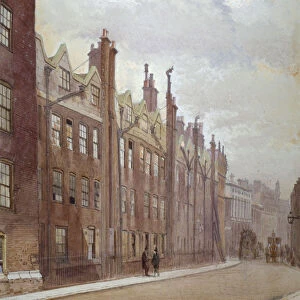 Old Buildings, Lincolns Inn, London, 1879