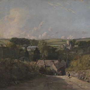 Osmington Village, 1816 to 1817. Creator: John Constable