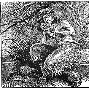 Pan, from The Book of Myths by Amy Cruse, 1925