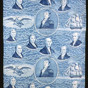 Panel (Furnishing Fabric), England, c. 1830. Creator: Unknown
