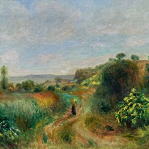 Paysage a Cagnes, c. 1898. Creator: Renoir, Pierre Auguste (1841-1919)