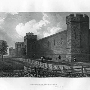 Penitentiary, Philadelphia, Pennsylvania, USA, 1855