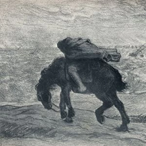 Phoebus et Boree, 19th century. Artist: Jean Francois Millet