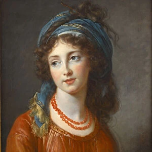 Portrait of Aglae de Gramont, nee de Polignac (1768-1812), 1794. Artist: Vigee-Lebrun, Marie Louise Elisabeth (1755-1842)
