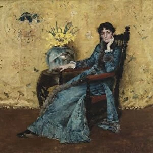 Portrait of Dora Wheeler, 1882-83. Creator: William Merritt Chase (American, 1849-1916)