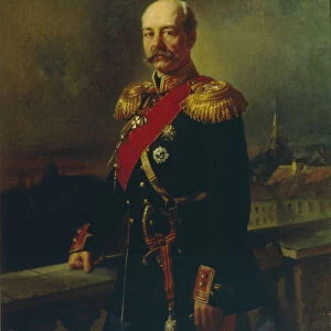 Portrait of General Konstantin Petrovich von Kaufman (1818-1882), 1866. Artist: Makovsky, Konstantin Yegorovich (1839-1915)