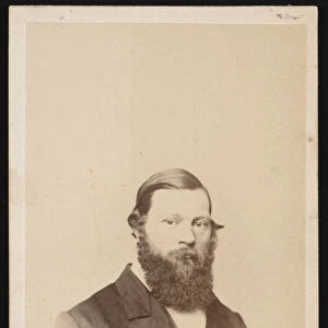 Portrait of Louis Francois de Pourtales (1824-1880), Before 1880. Creator: Unknown