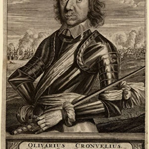Portrait of Oliver Cromwell, 1653. Artist: Anonymous