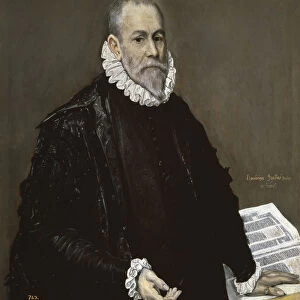 Portrait of a Physician, 1582-1585. Artist: El Greco, Dominico (1541-1614)