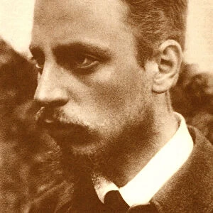 Portrait of the poet Rainer Maria Rilke (1875-1926), 1900