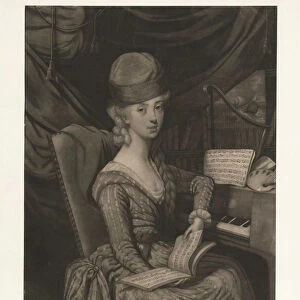Portrait of Princess Izabela Czartoryska (nee Countess Fleming) (1746-1835), 1777. Artist: Marchi, Giuseppe Filippo Liberati (1721-1808)