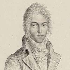 Portrait of the violinist and composer Charles Philippe Lafont (1781-1839). Creator: Ledru