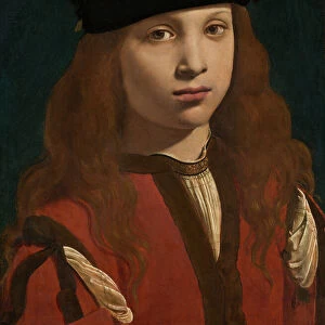 Portrait of a Youth, c. 1495 / 1498. Creator: Giovanni Antonio Boltraffio
