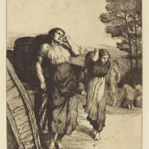 Potato Lifting, 1882. Creator: William Strang