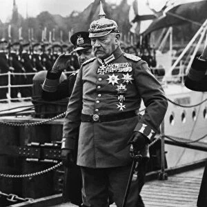 President of the German Reich Paul von Hindenburg in field marshals uniform, c. 1930