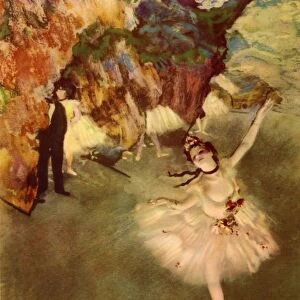 Prima Ballerina, c1876, (1937). Creator: Edgar Degas