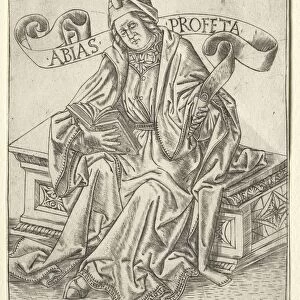 The Prophets: Obadiah, c. 1470-1475. Creator: Baccio Baldini (Italian, c. 1436-1487)