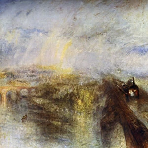 Rain, Steam and Speed - the Great Western Railway, c1844, (1912). Artist: JMW Turner