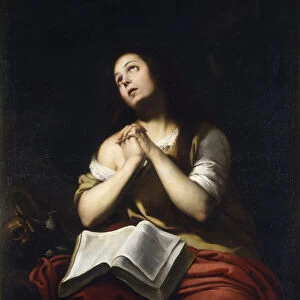 The Repentant Mary Magdalene. Artist: Murillo, Bartolome Esteban (1617-1682)
