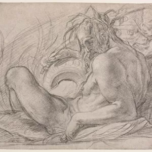 The River God Tiber (Study for a fresco, Miracle of the Snow... Florence), 1589. Creator