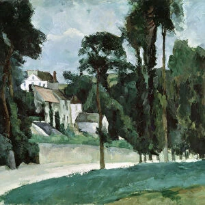 The Road at Pontoise, 1875. Artist: Paul Cezanne
